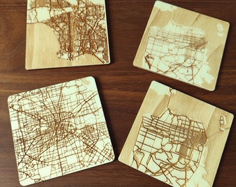 Coasters / coasters VILLES collection