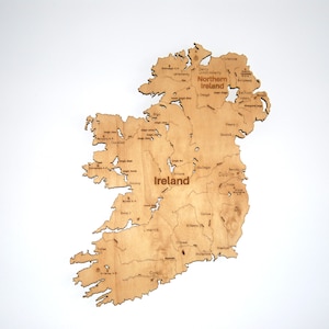 Irland-Kartendesign