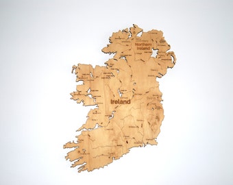 Design map of Ireland