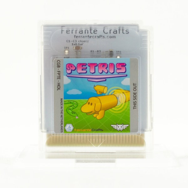 Petris - Game Cartridge for Game Boy Color - Homebrew Game