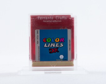 Color Lines DX - Game Cartridge for Game Boy and Game Boy Color - Homebrew Game