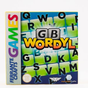 GB Wordyl Game Cartridge for Game Boy and Game Boy Color Homebrew Game image 2