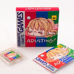 Adulting! - Game Cartridge for Game Boy - Homebrew Game