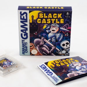 Black Castle - Game Cartridge for Game Boy - Homebrew Game