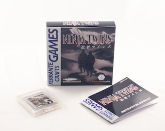 Ninja Twins - Game Cartridge for Game Boy - Homebrew Game