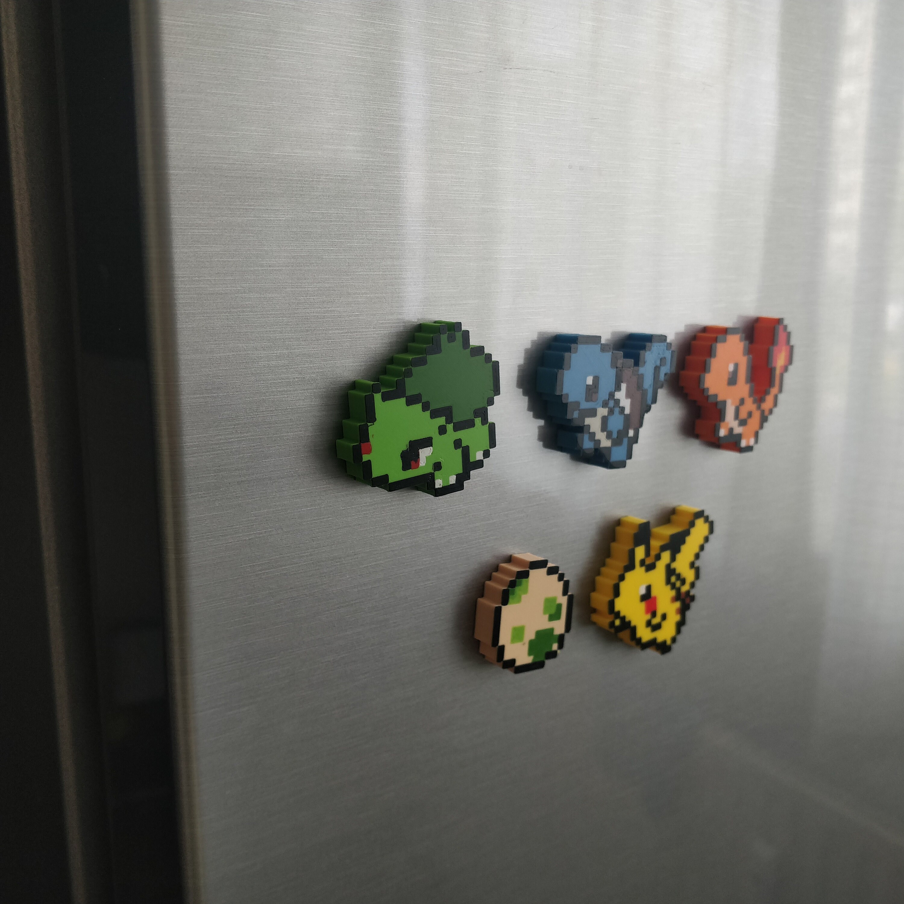 Pokémon Pixel Art Fridge 3D Printed All Etsy