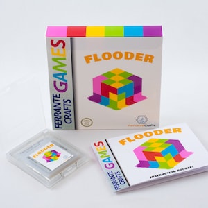 Flooder - Game Cartridge for Game Boy Color - Homebrew Game