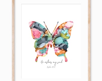Watercolor Christian | Etsy