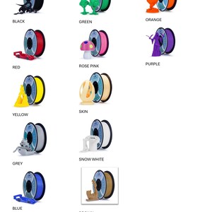 a bunch of different colors of ribbon on a white background