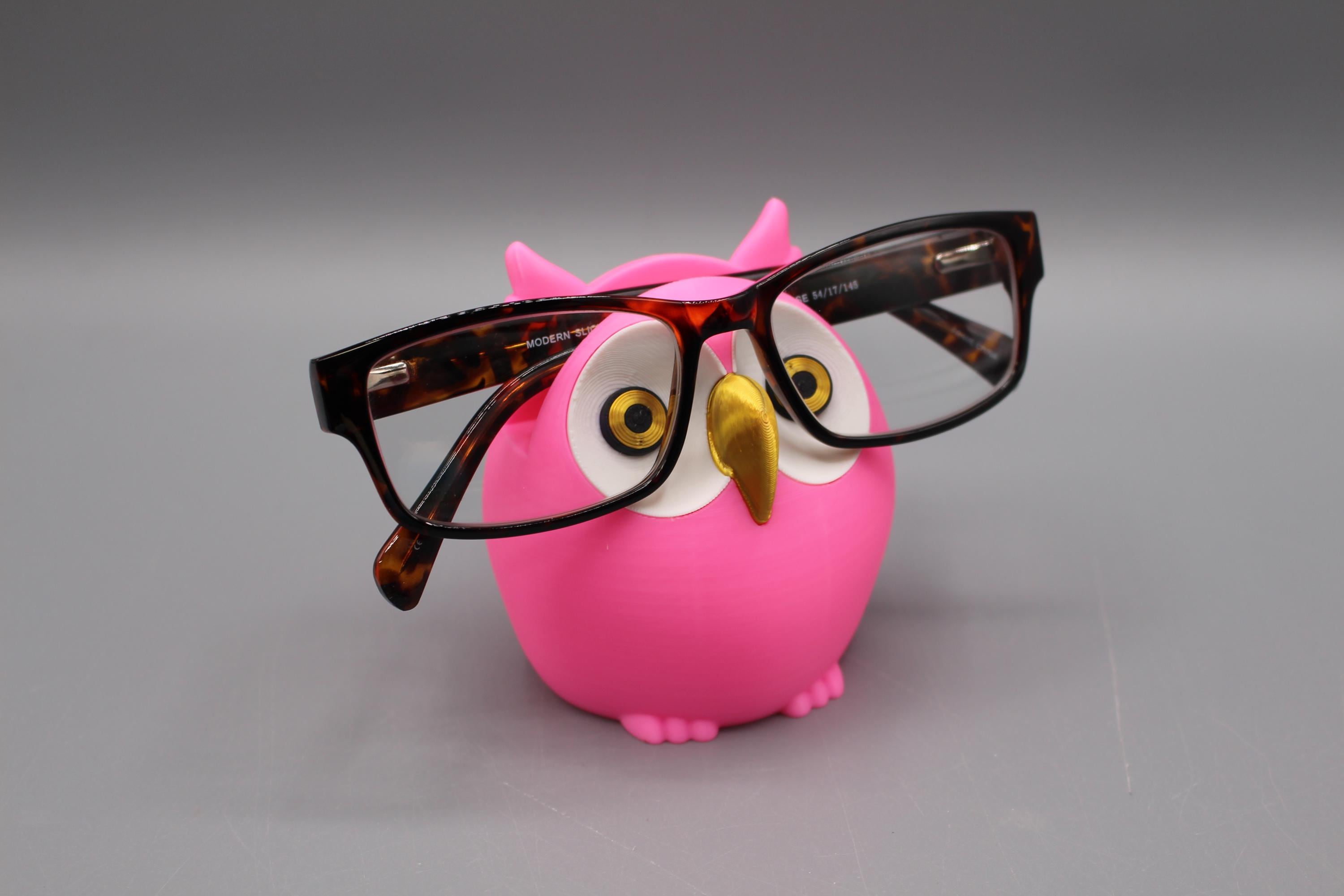 フクロウのメガネ/サングラスホルダー | 3Dプリント眼鏡スタンド