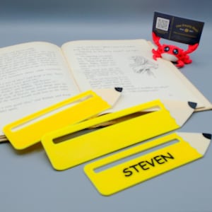 Customizable Pencil Reading Ruler: Focus Aid for Dyslexia, ADHD