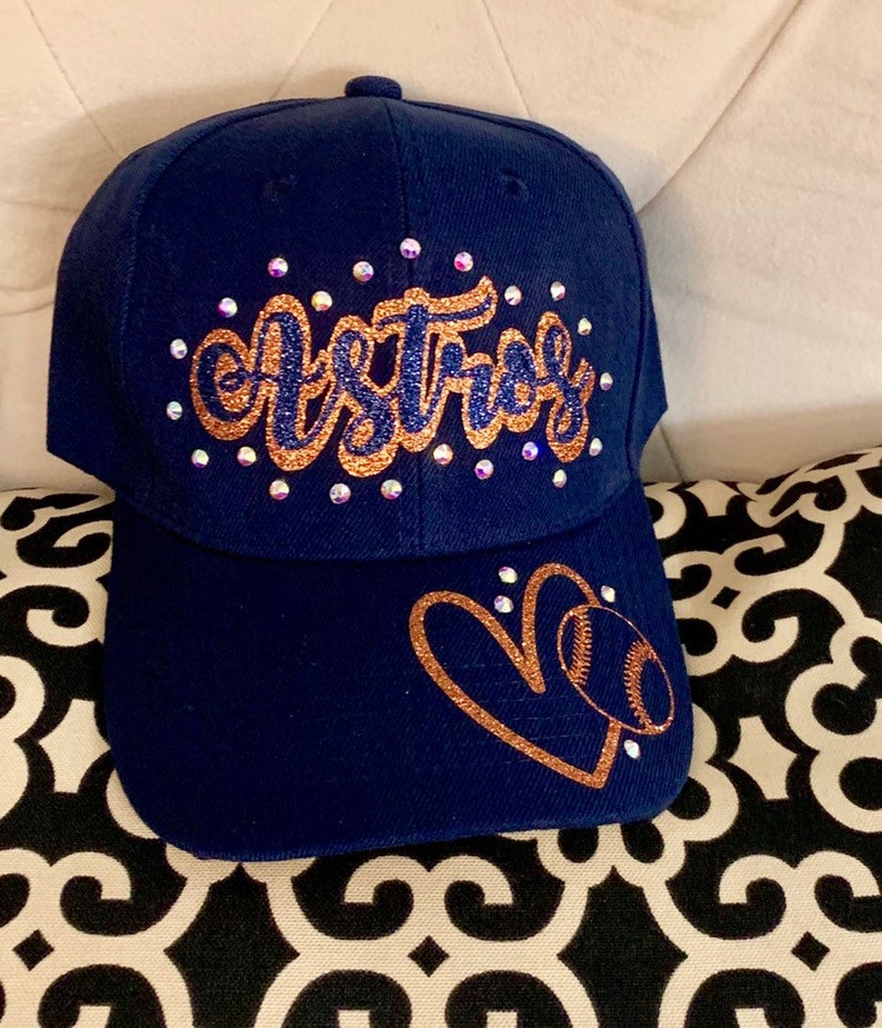 astros bling hat
