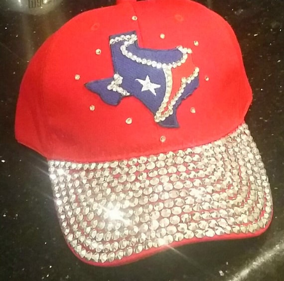 texans bling hat