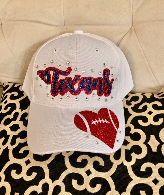 bling texans hat