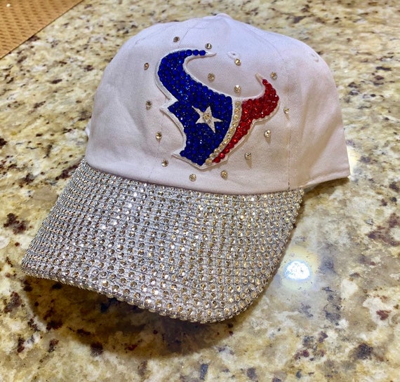 bling texans hat