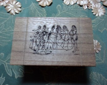 My Little Princess wooden engraved keepsake box