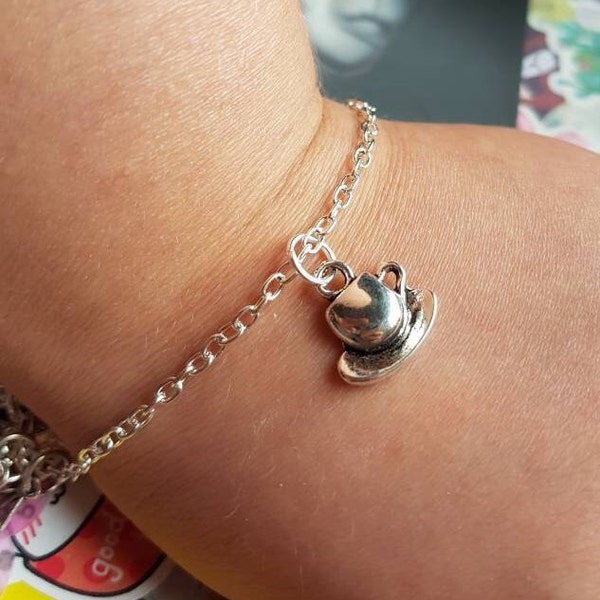 SALE Teacup Bracelet jewellery Birthday gift bag ANY SIZE