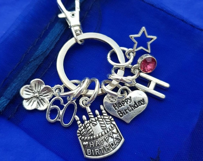 Waeceip Birthday Keyring Happy Birthday Gifts For Girls Boys Idea As A