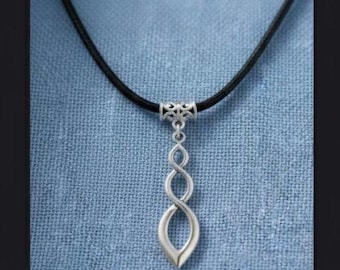 Twisted Celtic  Knot Necklace Any size gift bag ANY LENGTH witch Pagan wicca