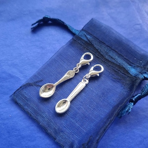 Spoon purse clip keyring keychain spoonie awareness gifts clip onto bracelets