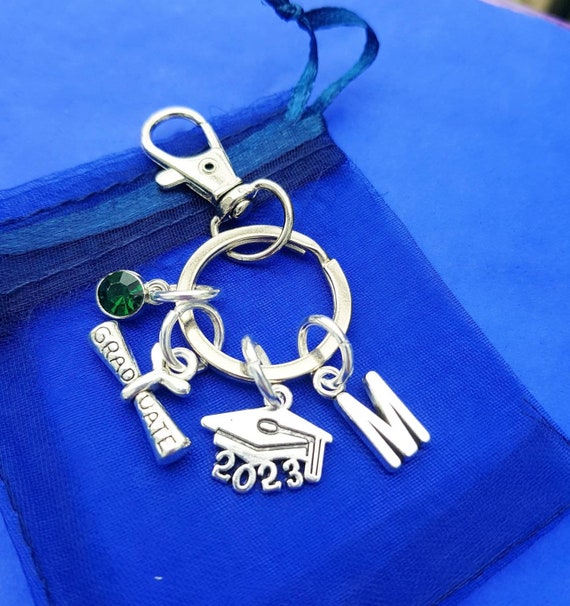 Personalised graduation best sale keyring