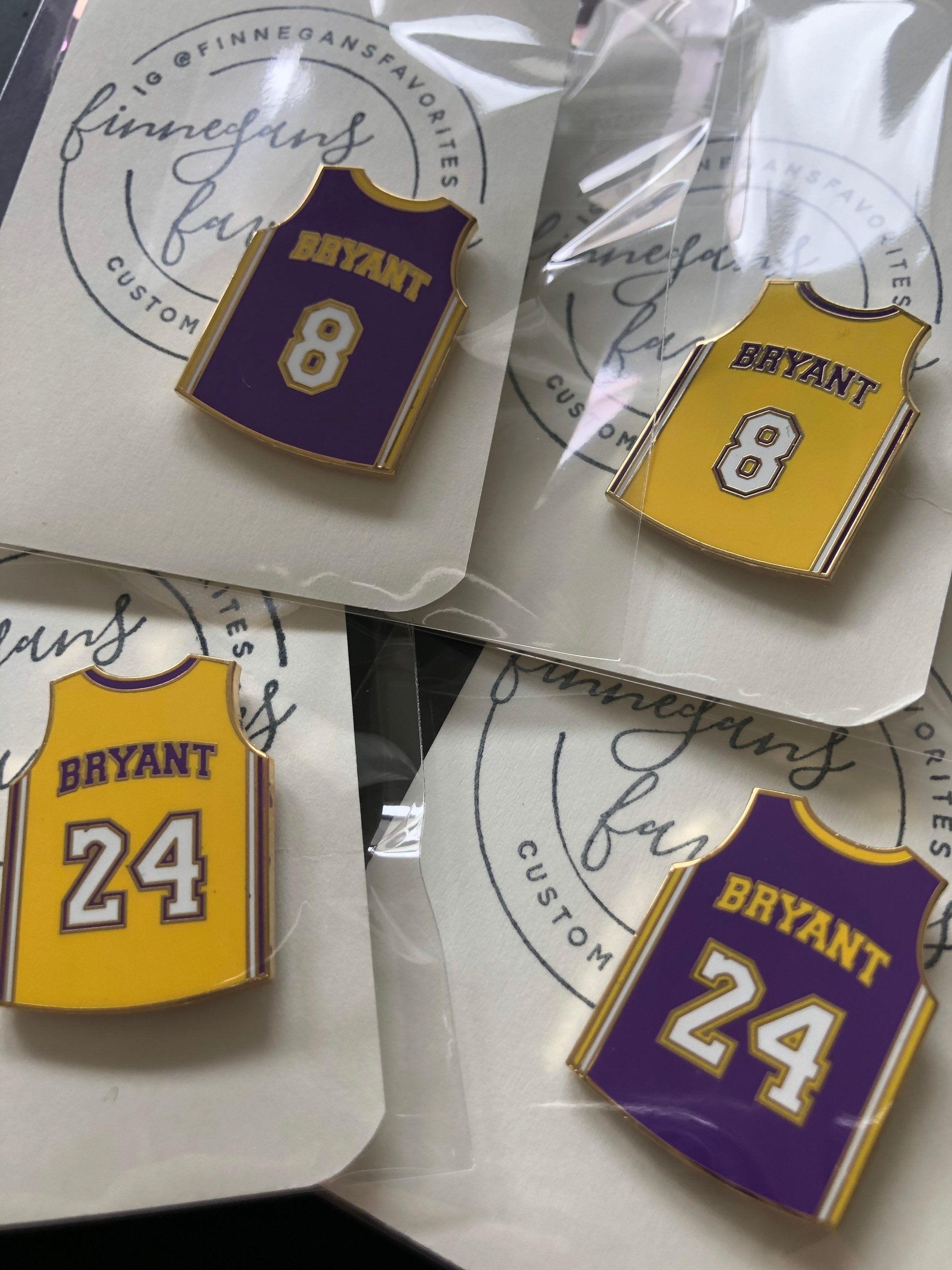 Kobe Bryant retirement commemorative pin jersey #8 and /or #24. Mamba hat pin lapel basketball NBA Kobe Bryant retirement commemorative pin jersey #8 and /or #24. Mamba hat pin lapel basketball NBA