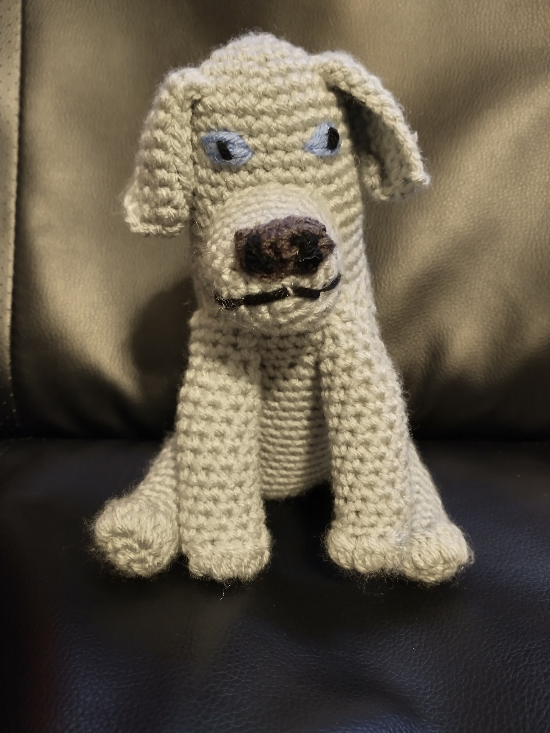 stuffed weimaraner