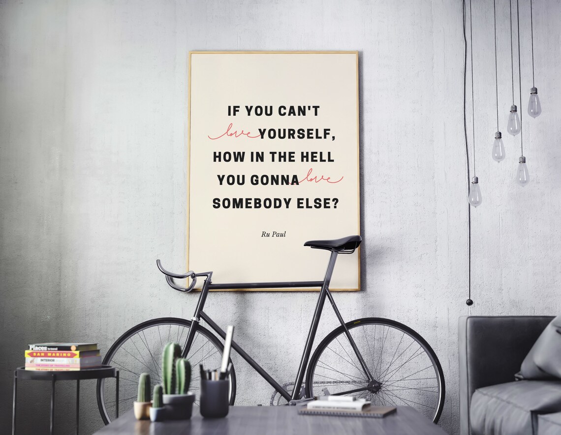 Motivation Print Printable Art Bedroom Livingroom Decor Gift ...