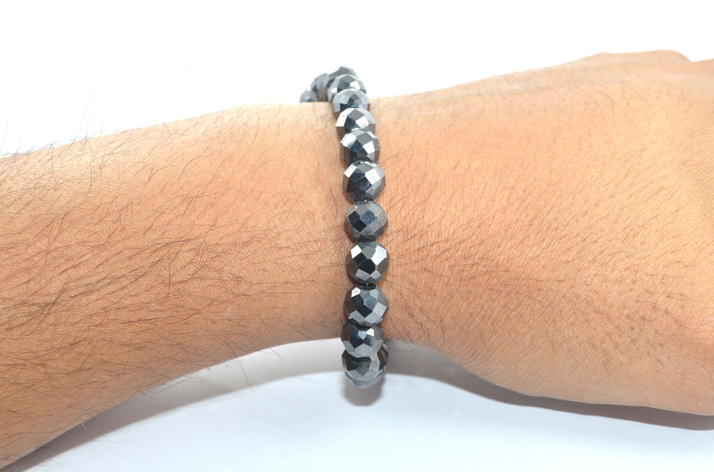 Black Diamond Beads 8 mm Certified 7 inches Faceted Black Etsy