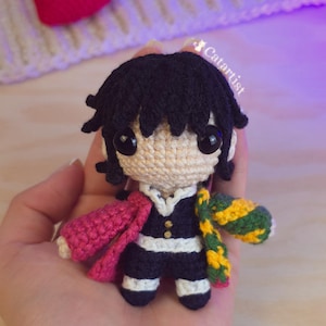 Water Pillar Demon Hunter Crochet Pattern - Amigurumi - PDF - Esp/Eng