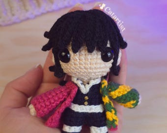 Schema uncinetto Cacciatore di demoni colonna d'acqua - Amigurumi - PDF - Esp/Ing