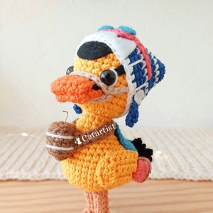 CROCHET PATTERN Super Duck - Amigurumi - PDF - Esp-Eng
