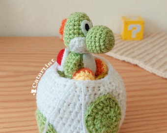 Schildpad Dinosaurus HAAKPATROON - Amigurumi - PDF - Esp/Eng