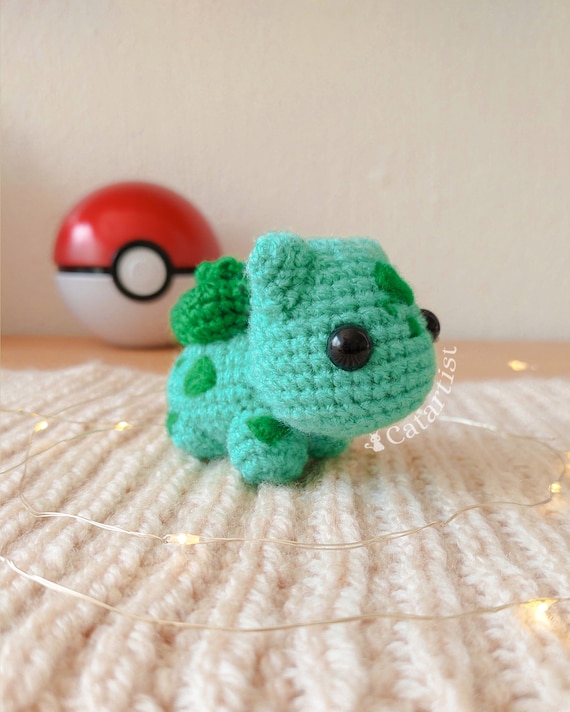 CROCHET PATTERN Bulbasaur Amigurumi - PDF - Esp-Eng