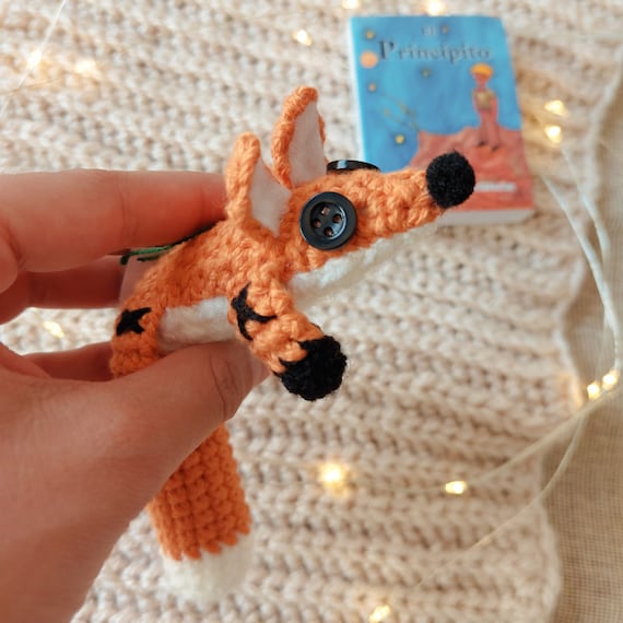 星の王子さまのかぎ針編みパターン：あみぐるみキツネ - 星の王子さま