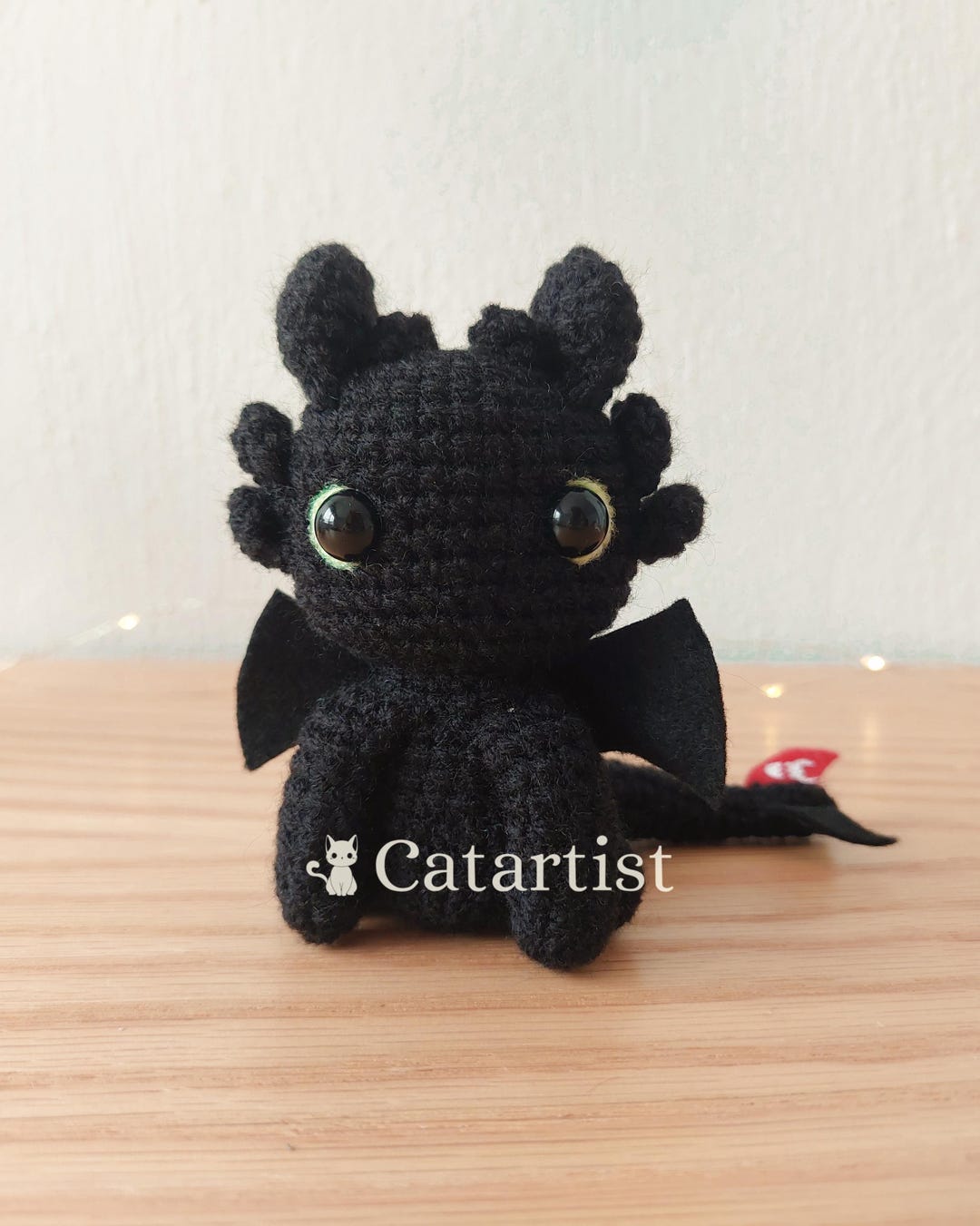 ト*ト様 あみぐるみ　ドラゴン　黒×紫 ト*ト様 あみぐるみ ドラゴン 黒×紫 ト*ト様 あみぐるみ ドラゴン 黒