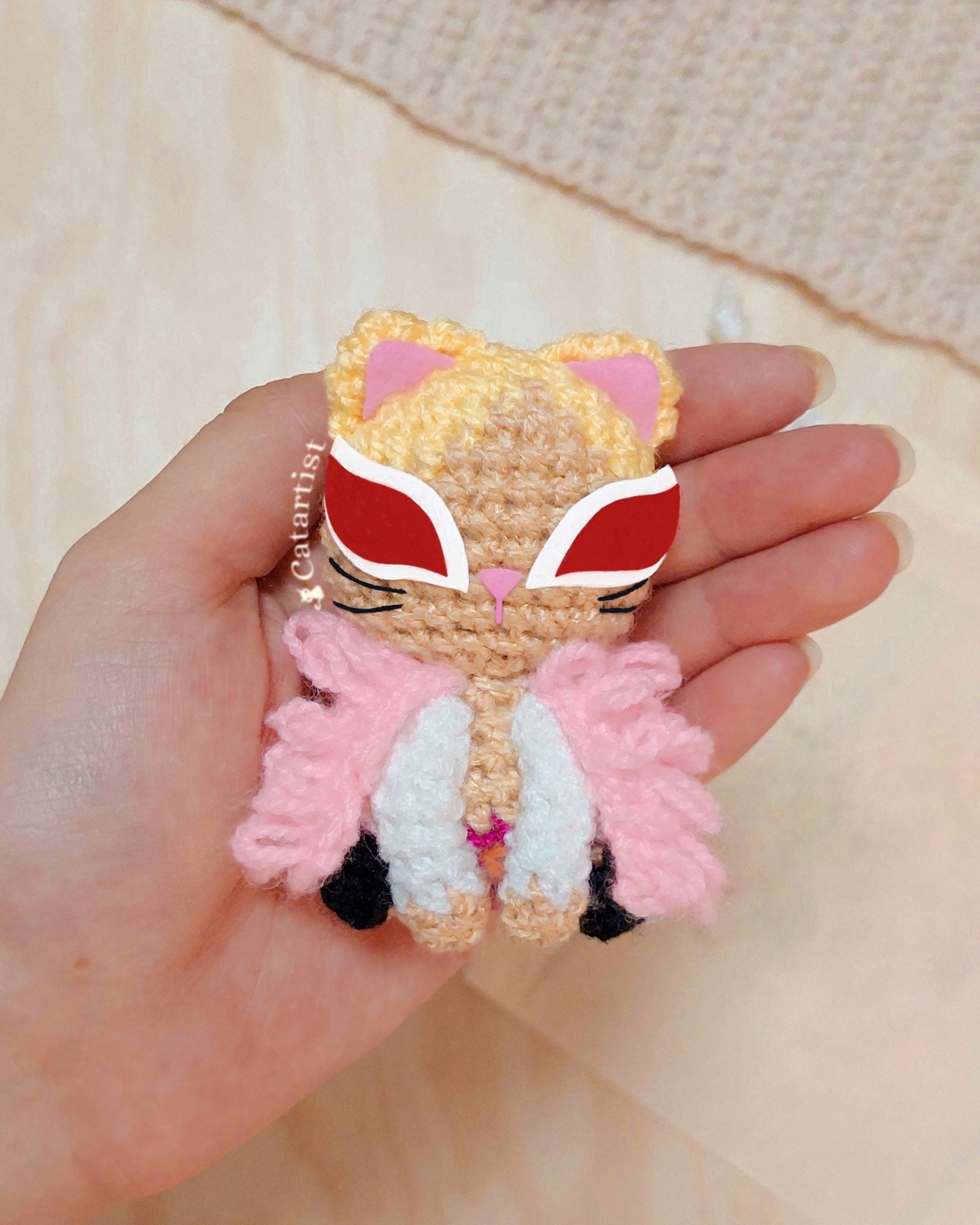 Villain Pirate Cat CROCHET PATTERN - Amigurumi - PDF - Esp/Eng