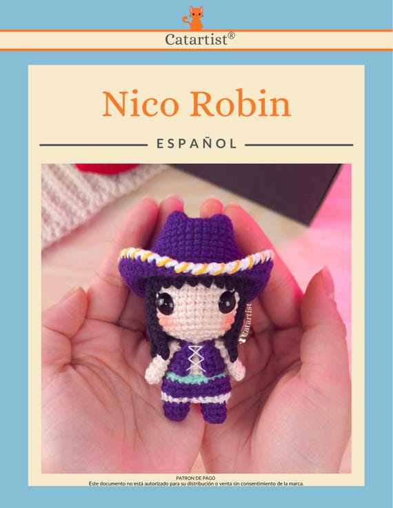 Pirate Archaeologist CROCHET PATTERN - Amigurumi - PDF - Esp/eng