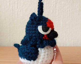 Anti bird CROCHET PATTERN - Amigurumi - PDF - Esp/Eng