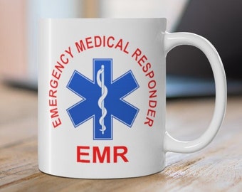 EMR With Flowers Print Emergency Medical Responder Gift EMR - Etsy