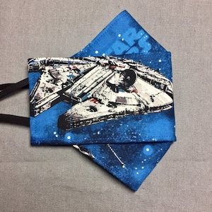 Star Wars Origami Style Face Mask - Cotton - Breathable - 3D style - great for glasses