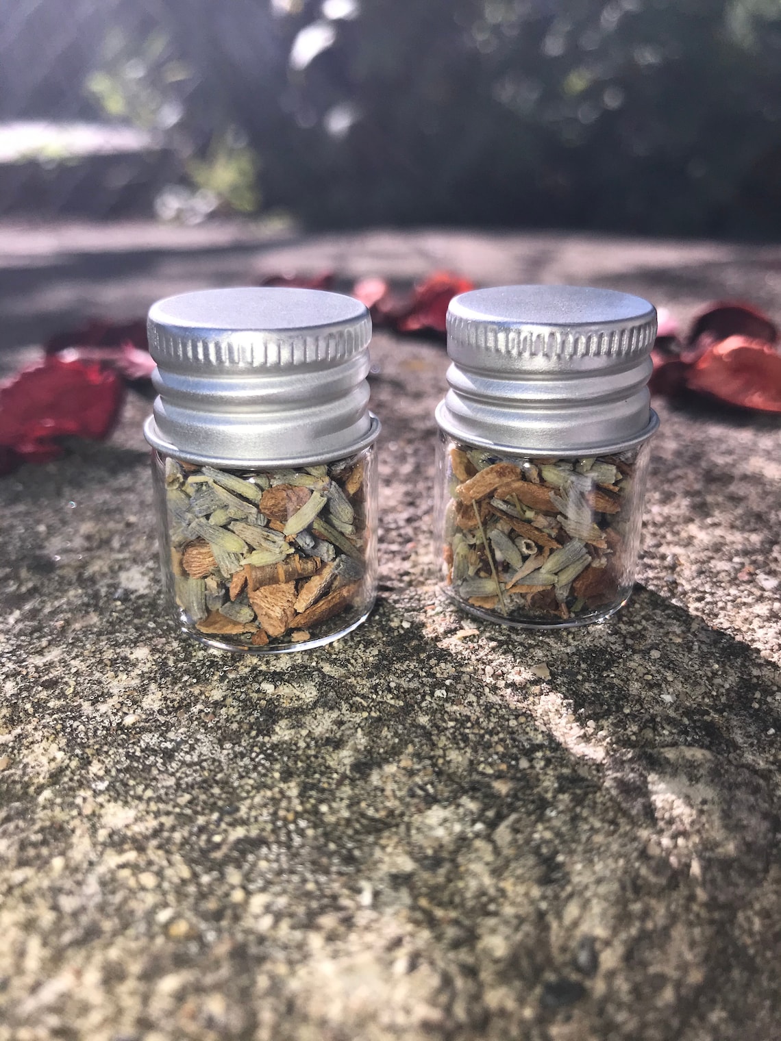 Herb Mix Bottles Small Etsy