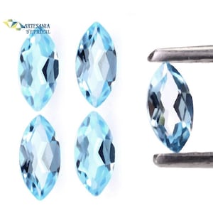 SKY BLUE TOPAZ marquise 3*6-8*16mm loose sky blue topaz marquise natural sky blue topaz marquise faceted topaz calibrated topaz gemstone