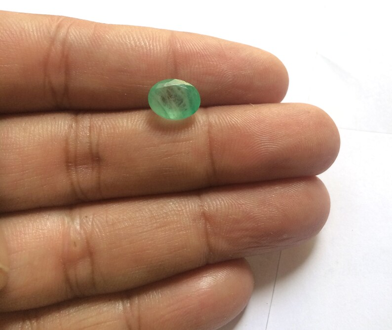 natural emerald oval loose emerald oval 8*10mm emerald oval cut faceted emerald oval bi color emerald oval cut genuine emerald gemstone