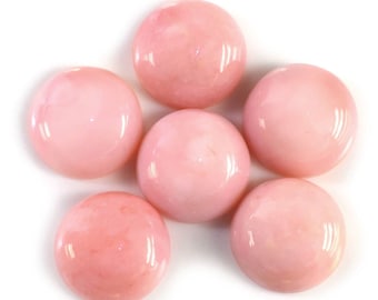 loose pink opal round natural pink opal round cabochon 4.00-12.00mm pink opal round cabochon calibrated pink opal cabochon aaa quality