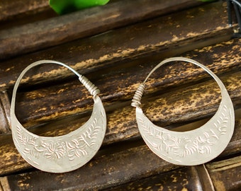 Hmong Hill Tribe Earrings |  Aluminum Earrings, Handmade Earrings, Tribal Jewelry, Hmong Tribe Creations