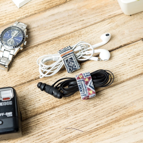 Fabric Cord Holder Etsy