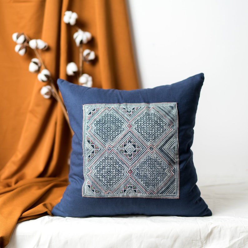 Pillowcases 18x18 Vintage Pillow Cases Patchwork Pillow Cover Decorative Throw Pillow