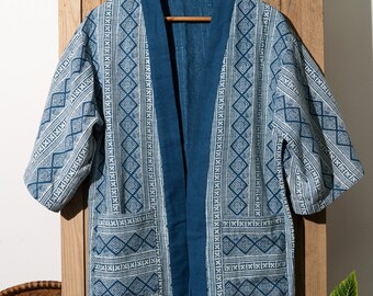 ジャケット・アウター KENDO DIAMOND PATTERN NO-COLLAR JACKET Almond Milk Leopard Printed Canvas Midi Jacket | GANNI US