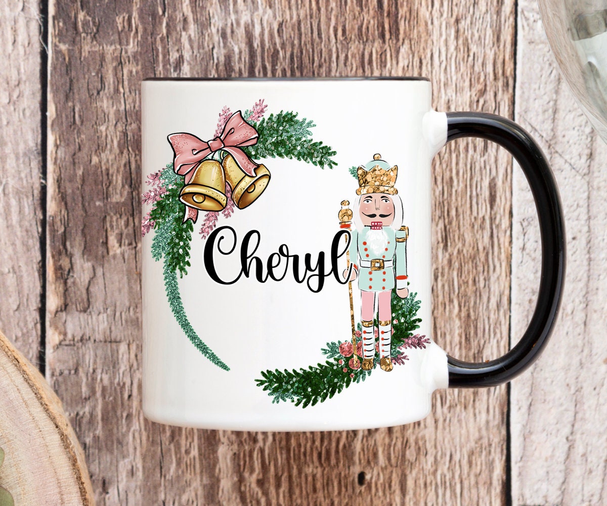 Nutcracker Mug Personalized Christmas Mugs Holiday Mug - Etsy